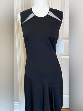 Stella McCartney - Little Black Dress with mesh cutouts